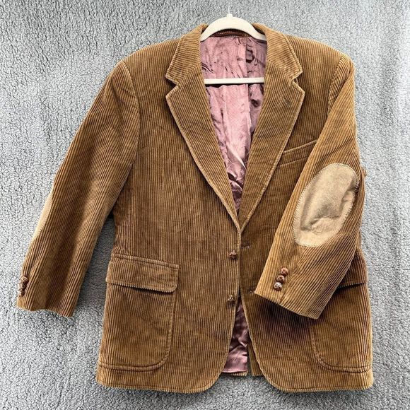 Vintage Jackets & Coats Vintage 9smens Corduroy Blazer With Elbow